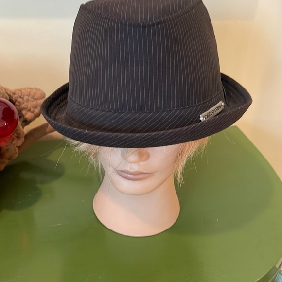 Peter Grimm brown with tan stripes hat - Picture 1 of 6